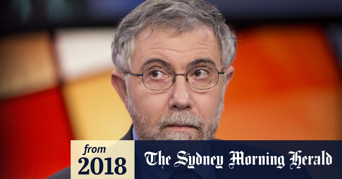 Nobel Prize Winning Economist Paul Krugman Says Trouble Is Brewing